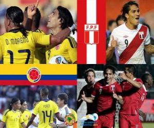 пазл Колумбия - Перу, четвертьфинал, Аргентина 2011